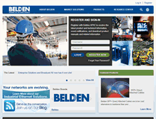 Tablet Screenshot of beldenapac.com